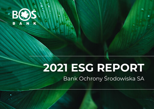 Thumbnail Bank Ochrony Srodowiska ESG Report 2021