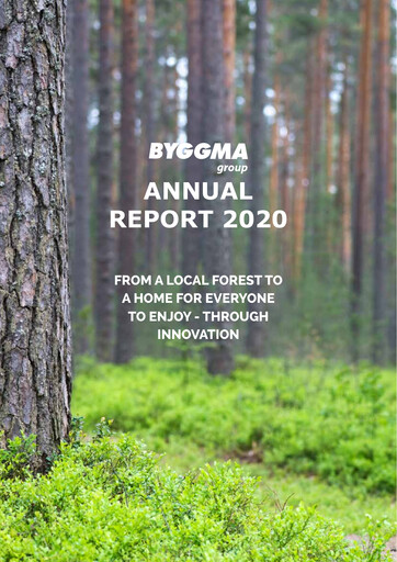 Miniature Byggma ASA Rapport annuel 2020