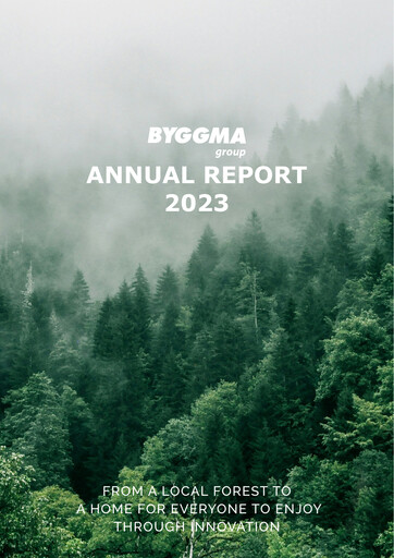 Miniature Byggma ASA Rapport annuel 2023