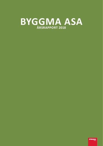 Miniature Byggma ASA Rapport annuel 2018