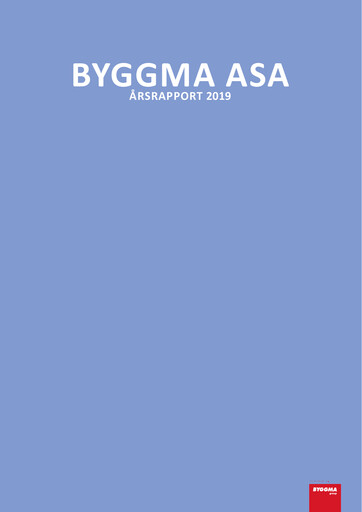 Miniature Byggma ASA Rapport annuel 2019