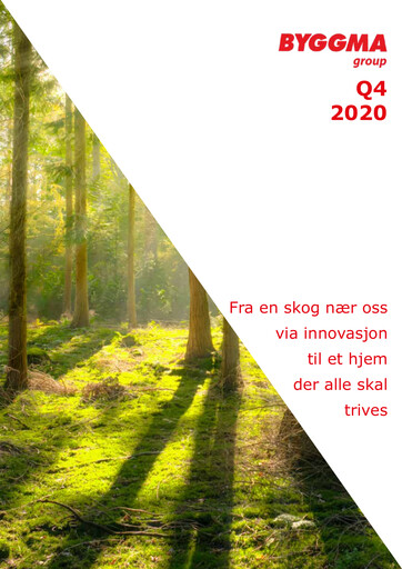 Vorschaubild Byggma ASA Quartalsbericht 2020-q4
