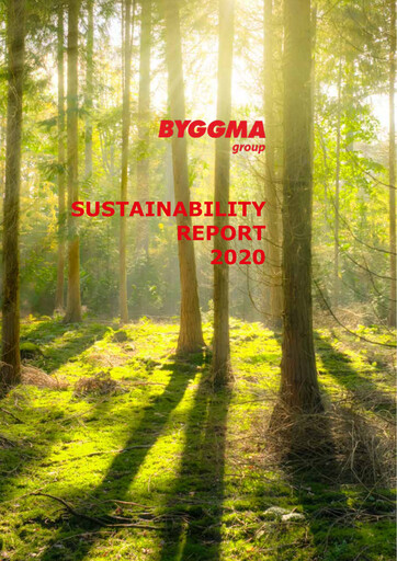 Miniature Byggma ASA Rapport de durabilité 2020