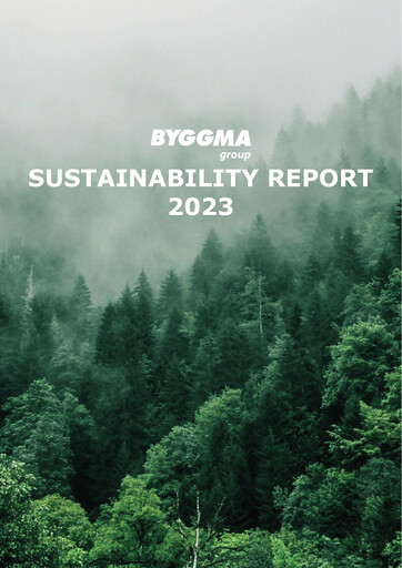 Miniature Byggma ASA Rapport de durabilité 2023
