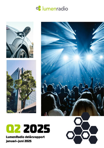 Miniature LumenRadio Rapport trimestriel 2025-q2