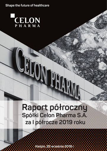 Thumbnail Celon Pharma Half-year Report 2019