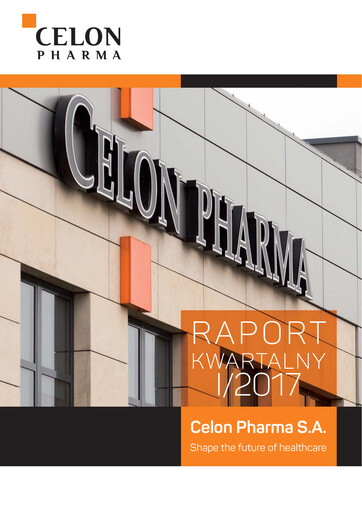 Miniature Celon Pharma Rapport trimestriel 2017-q1