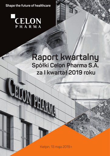 Miniature Celon Pharma Rapport trimestriel 2019-q1