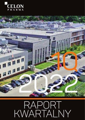 Miniature Celon Pharma Rapport trimestriel 2022-q1