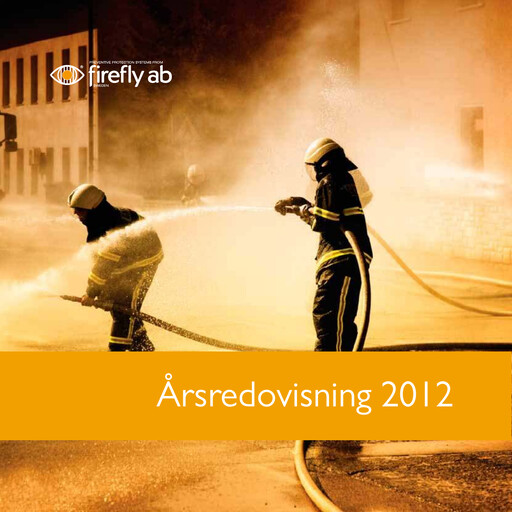 Thumbnail Firefly AB Annual Report 2012