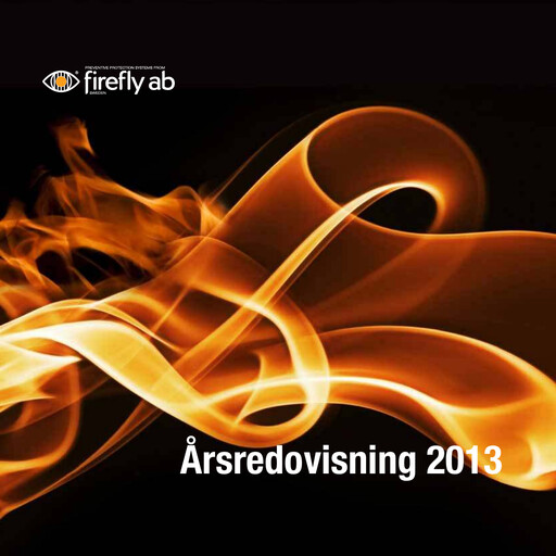 Thumbnail Firefly AB Annual Report 2013