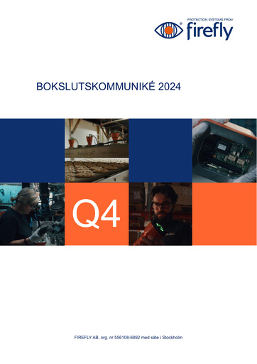 Thumbnail Firefly AB Quarterly Report 2024-q4