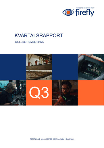 Thumbnail Firefly AB Quarterly Report 2025-q3