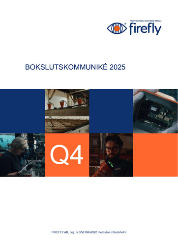 Thumbnail Firefly AB Quarterly Report 2025-q4
