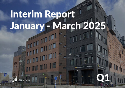 Thumbnail Annehem Fastigheter Quarterly Report 2025-q1