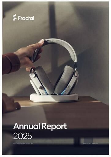 Miniature Fractal Gaming Group Rapport annuel 2025