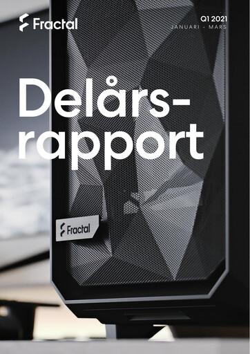 Miniature Fractal Gaming Group Rapport trimestriel 2021-q1