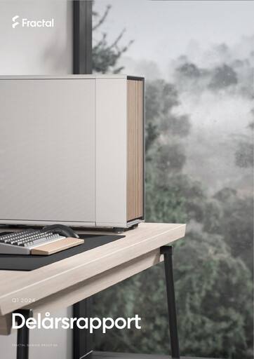 Miniature Fractal Gaming Group Rapport trimestriel 2024-q1