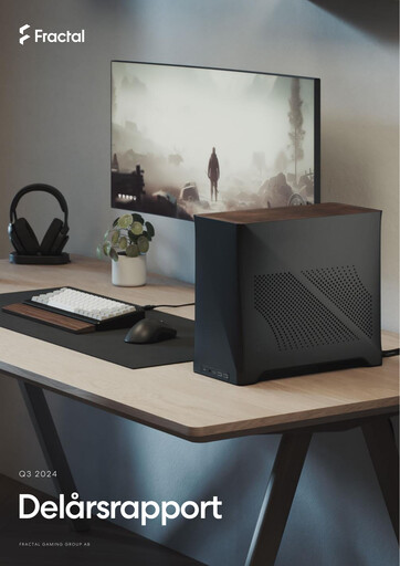 Miniature Fractal Gaming Group Rapport trimestriel 2024-q3