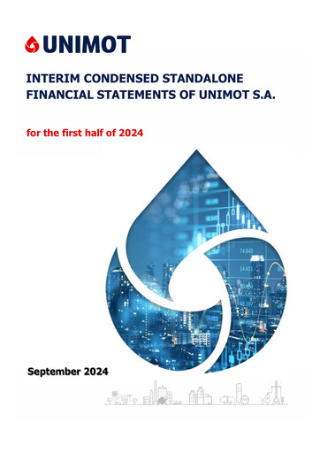 Thumbnail Unimot Financial Statement 2024-h1