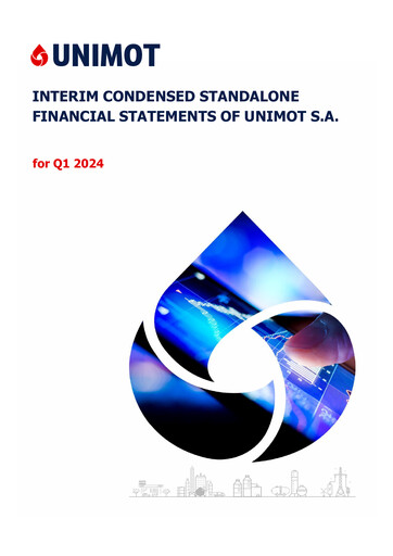 Thumbnail Unimot Financial Statement 2024-q1
