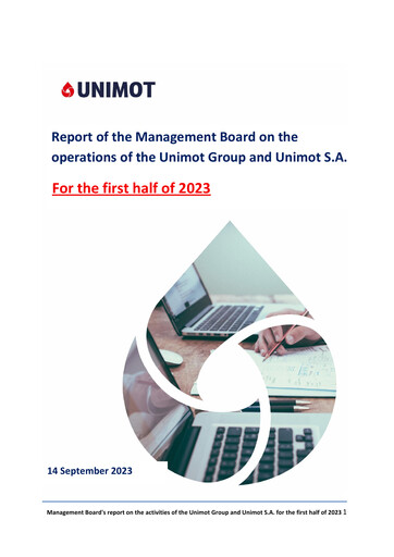 Thumbnail Unimot Half-year Report 2023-h1