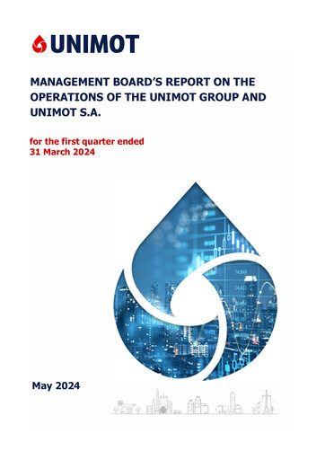 Thumbnail Unimot Quarterly Report 2024-q1