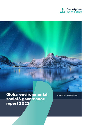 Thumbnail ArcticZymes Technologies ASA ESG Report 2022
