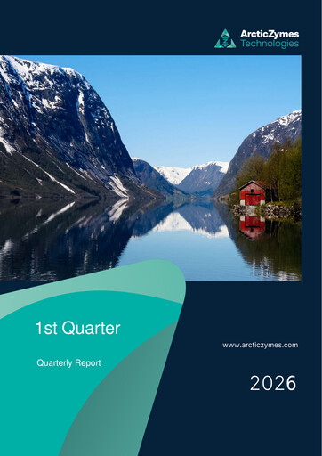Thumbnail ArcticZymes Technologies ASA Quarterly Report 2026-q1