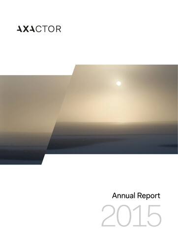Thumbnail Axactor ASA Annual Report 2015