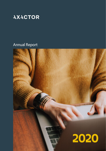 Thumbnail Axactor ASA Annual Report 2020