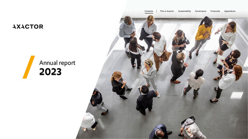 Thumbnail Axactor ASA Annual Report 2023