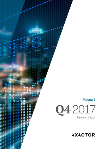 Thumbnail Axactor ASA Quarterly Report 2017-q4
