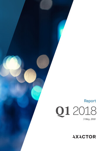 Thumbnail Axactor ASA Quarterly Report 2018-q1