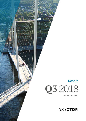 Thumbnail Axactor ASA Quarterly Report 2018-q3
