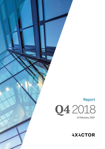 Thumbnail Axactor ASA Quarterly Report 2018-q4