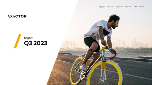 Thumbnail Axactor ASA Quarterly Report 2023-q3