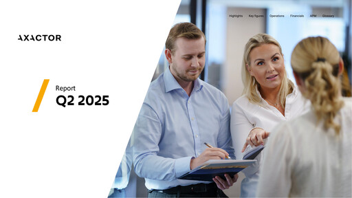 Thumbnail Axactor ASA Quarterly Report 2025-q2