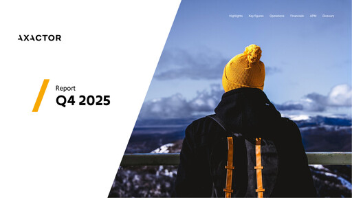 Thumbnail Axactor ASA Quarterly Report 2025-q4