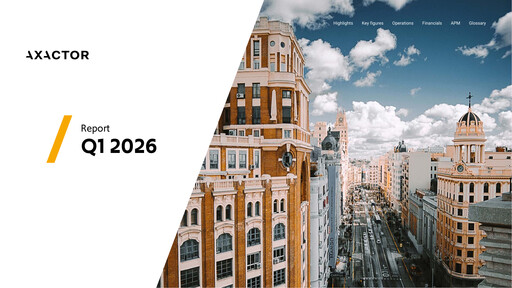Thumbnail Axactor ASA Quarterly Report 2026-q1