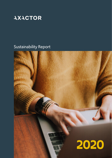 Thumbnail Axactor ASA Sustainability Report 2020