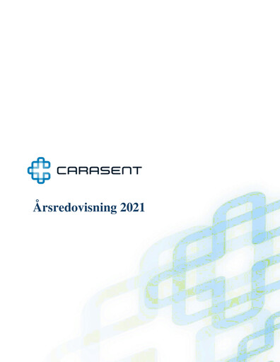 Thumbnail Carasent ASA Annual Report 2021