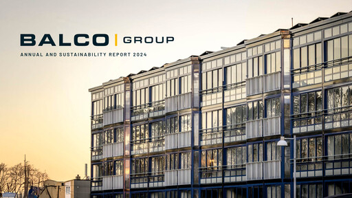 Miniature Balco Group Rapport annuel 2024