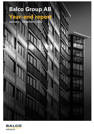 Thumbnail Balco Group Quarterly Report 2022-q4