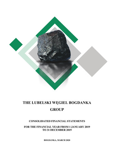 Thumbnail Lubelski Wegiel Bogdanka Financial Statement 2019