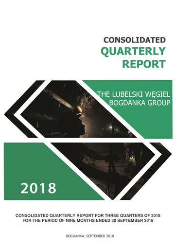 Thumbnail Lubelski Wegiel Bogdanka Quarterly Report 2018-q3