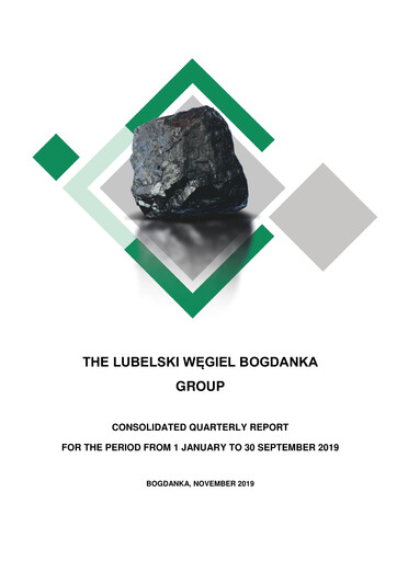 Thumbnail Lubelski Wegiel Bogdanka Quarterly Report 2019-q3
