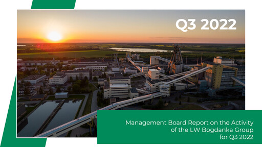 Thumbnail Lubelski Wegiel Bogdanka Quarterly Report 2022-q3