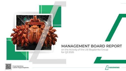 Thumbnail Lubelski Wegiel Bogdanka Quarterly Report 2025-q3