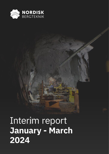 Miniature Nordisk Bergteknik AB Rapport trimestriel 2024-q1